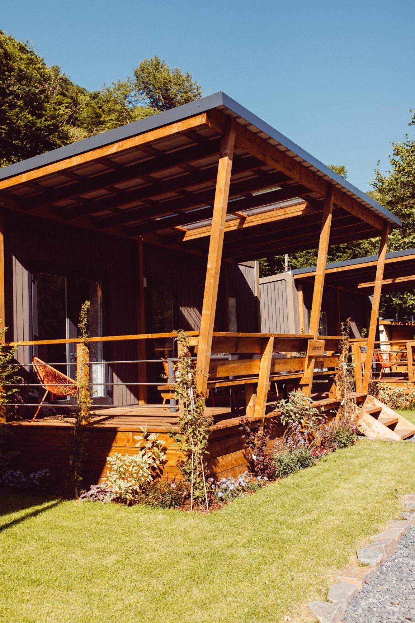 Chalet Scharflee Goebelsmuhle Bagian luar foto