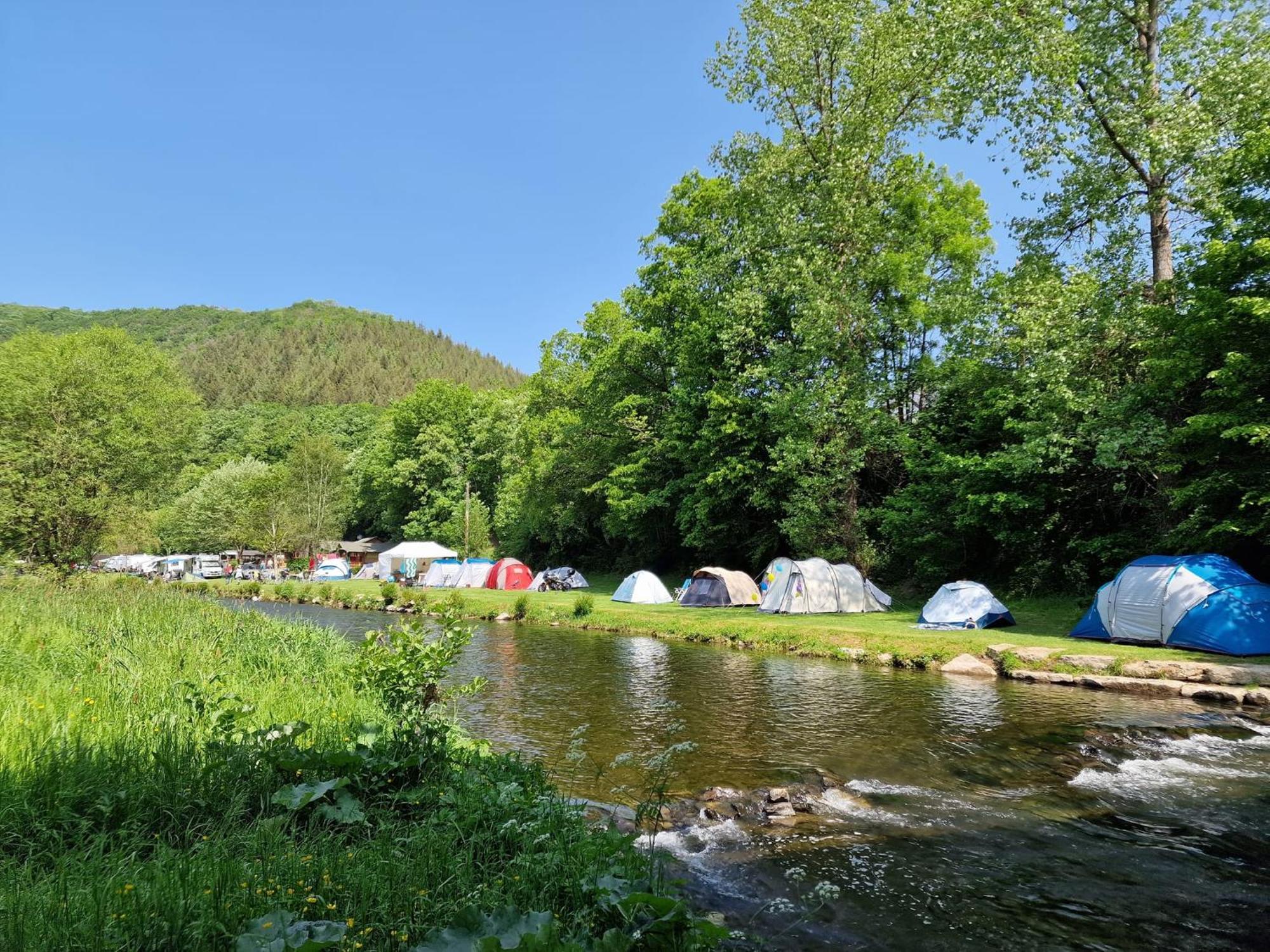 Chalet Scharflee Goebelsmuhle Bagian luar foto
